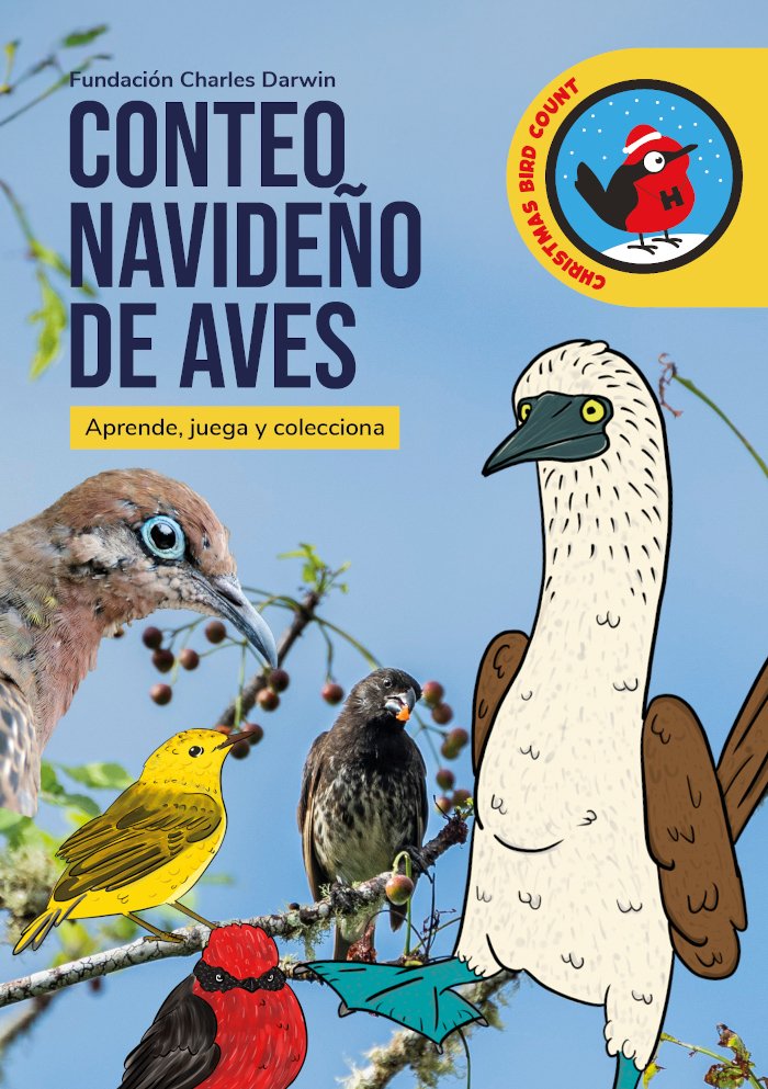 Álbum Conteo Navideño de Aves. Diseño: Boris Herrera, FCD