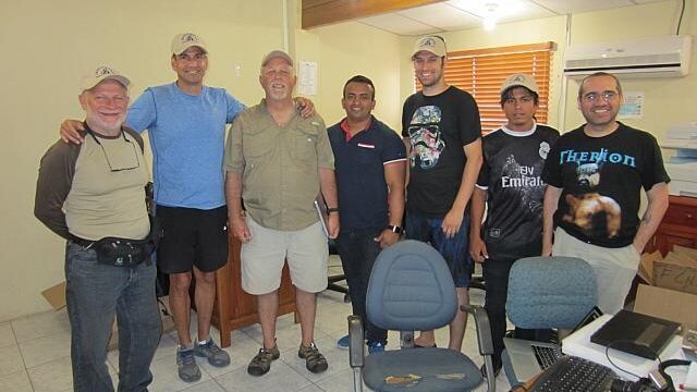 (From left to right) Ermanno Pietrosemoli, Carlos Armas, Jeff Hite, Israel Castro, David Teach, Luis Cobos and Francisco Martinez.