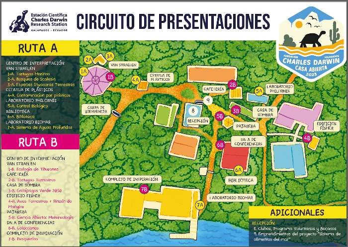 Mapa de la Casa Abierta. Diseño. Boris Herrera, FCD.