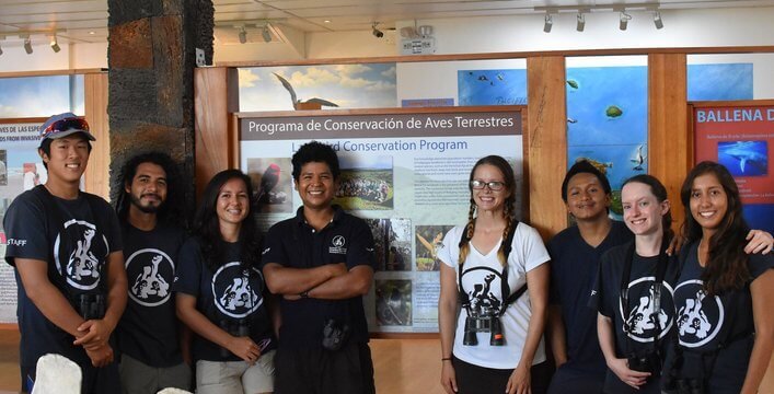 CDF Staff and volunteers of the landbird Project.