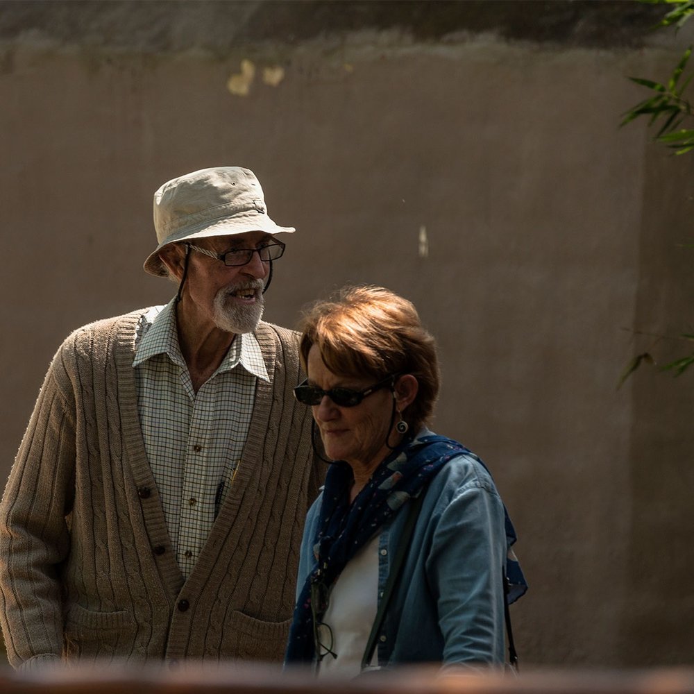 David Balfour and Sylvia Harcourt were great friends. Photo courtesy of: Sylvia Harcourt.