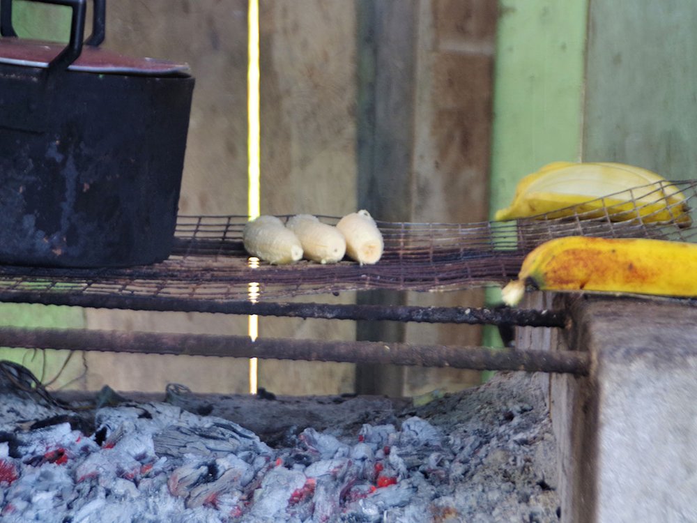 El asadero de “Papito Jorge”.