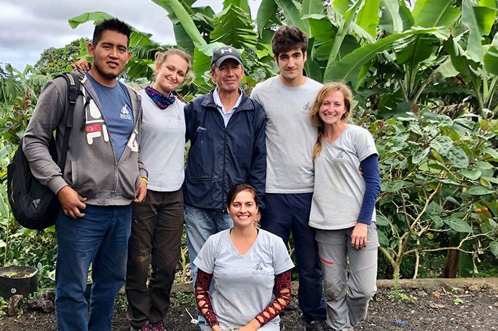 GV2050 team with Pedro Castillo, owner of another study farm from Santa Cruz