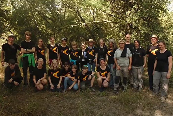 Grupo de jóvenes del Instituto Max Planck de Alemania.