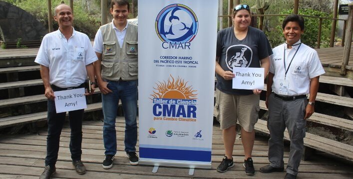 Left to Right: Arturo Izurieta, Jorge Carrión, Inti Keith, José Marín.