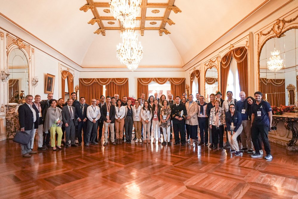 Participantes de la 51° Reunión Anual de Asamblea General de la Fundación Charles Darwin para las islas Galápagos. Foto: Joshua Vela, FCD.