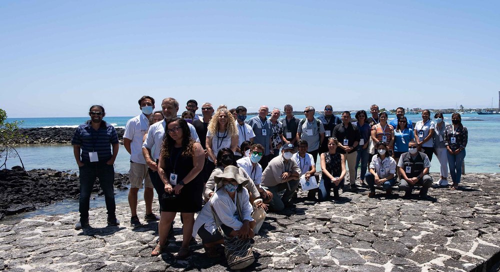 Participantes del II Simposio “Galápagos – Israel Sostenibilidad en las islas Galápagos: siglo 21 y más allá”. Foto de: Camilo Cruz, FCD.