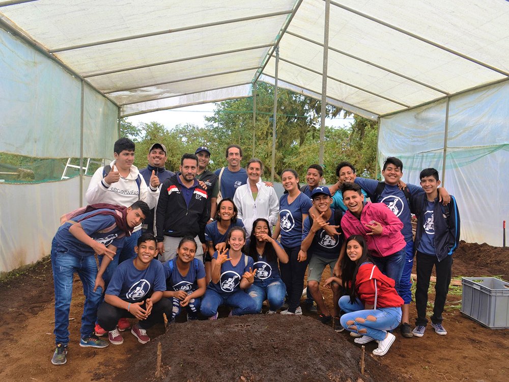 Participantes del Proyecto Comunidad Sostenible II. Módulo de Agricultura Sostenible. 