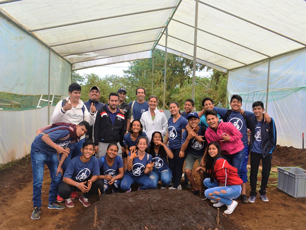 Participantes del Proyecto Comunidad Sostenible II. Módulo de Agricultura Sostenible.