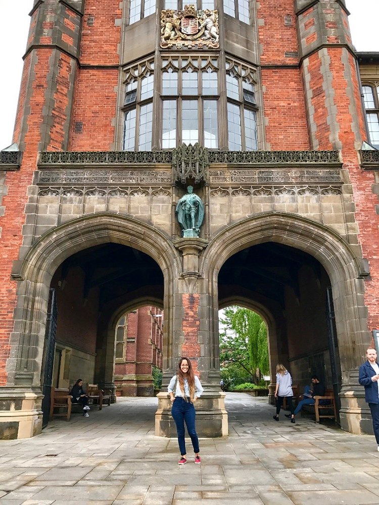 Patricia Tapia at the University of Newcastle.