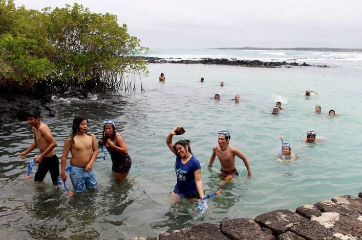 Search of the lost treasure, the final challenge of the ‘gymkana’ during the camping.