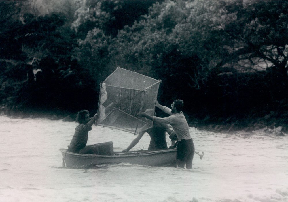 Unloading stuff for camp. Photo courtesy: Peter Kramer, CDF.