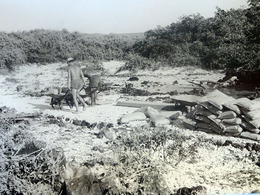 Workers of the  Charles Darwin Research Station